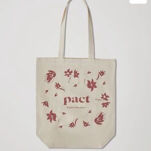 Pact organic cotton tote bag